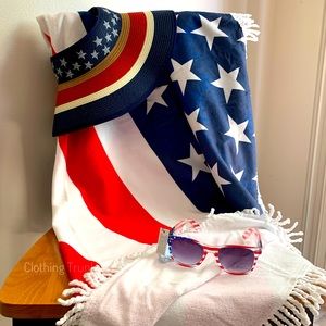 American Flag Beach Bundle (3 piece Set)